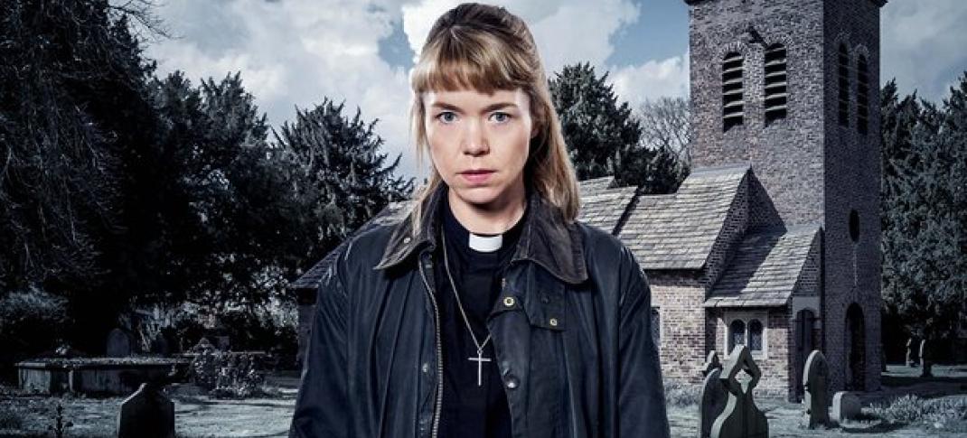 Anna Maxwell Martin as Midwinter of the Spirit's Rev. Merrily Watkins  (Image courtesy of Ben Blackall/ITV)