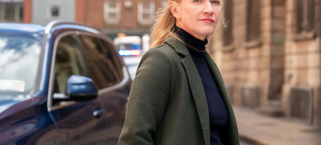 Paula Malcomson as D.I. Collette Cunningham in Redemption
