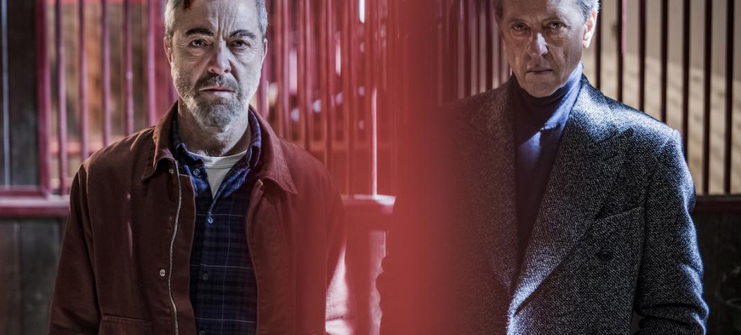 James Nesbitt and Richard E. Grant in "Suspect" (Photo: Courtesy of Britbox)