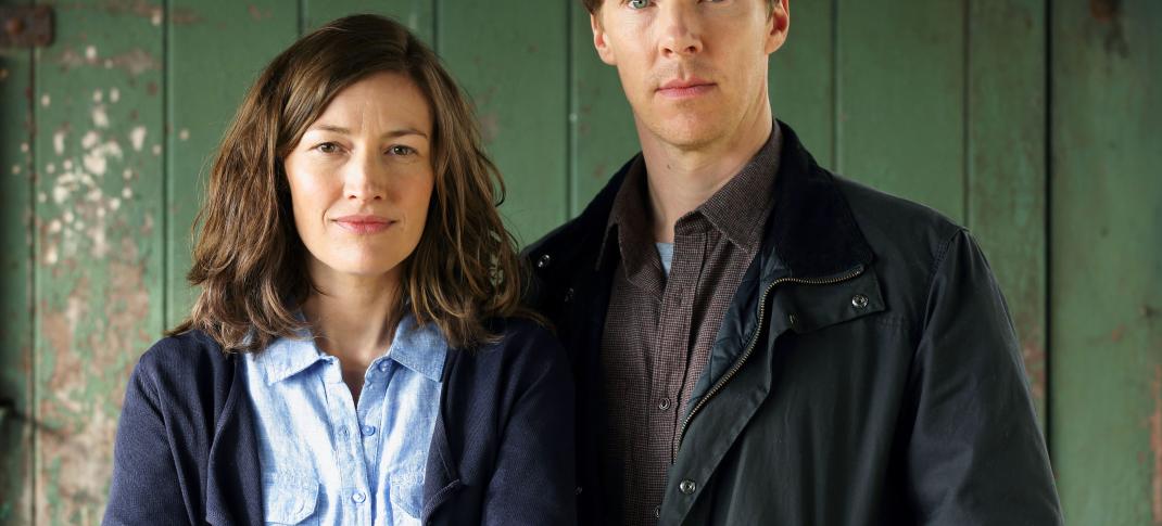 Benedict Cumberbatch and Kelly Macdonald in "The Child in Time" (Credit: Courtesy of Pinewood Television, SunnyMarch TV and MASTERPIECE for BBC One and MASTERPIECE)