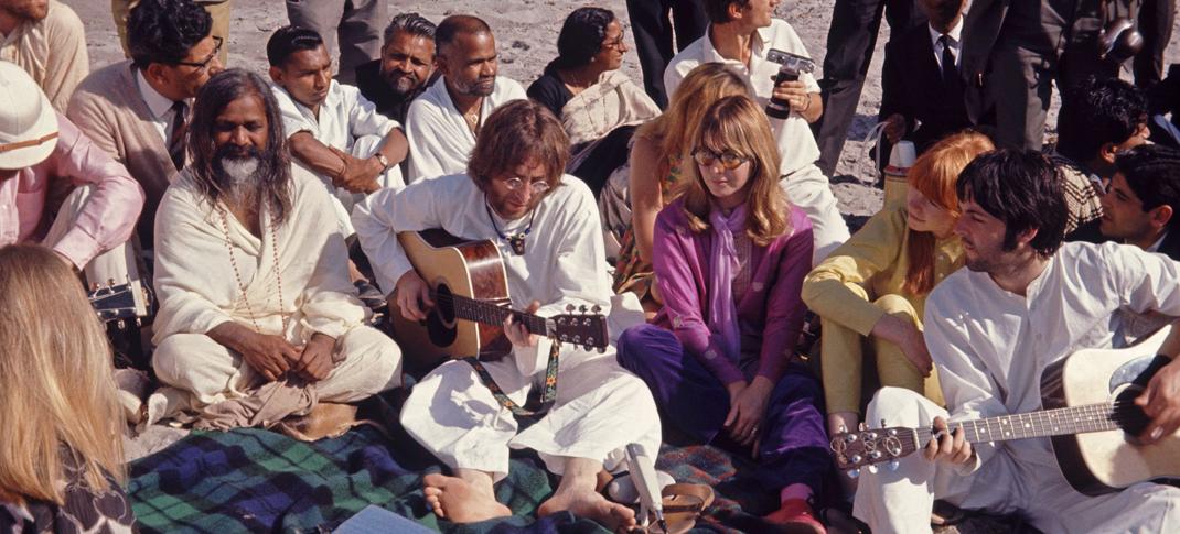Maharishi and The Beatles in 'The Beatles and India'