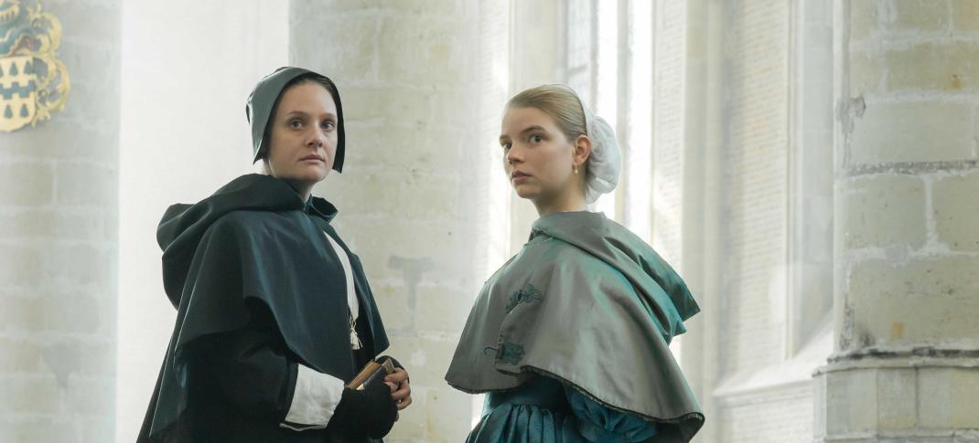 Anna Taylor-Joy and Romola Garai in "The Miniaturist" ( Photo: Courtesy of The Forge/Laurence Cendrowicz for BBC and MASTERPIECE)