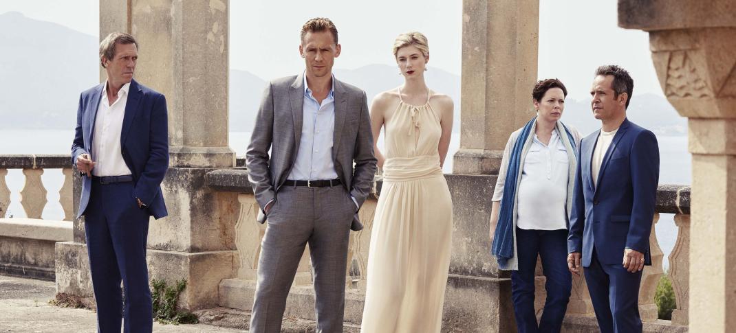 The cast of "The Night Manager", airing on AMC. (Photo: Mitch Jenkins/The Ink Factory/AMC) 
