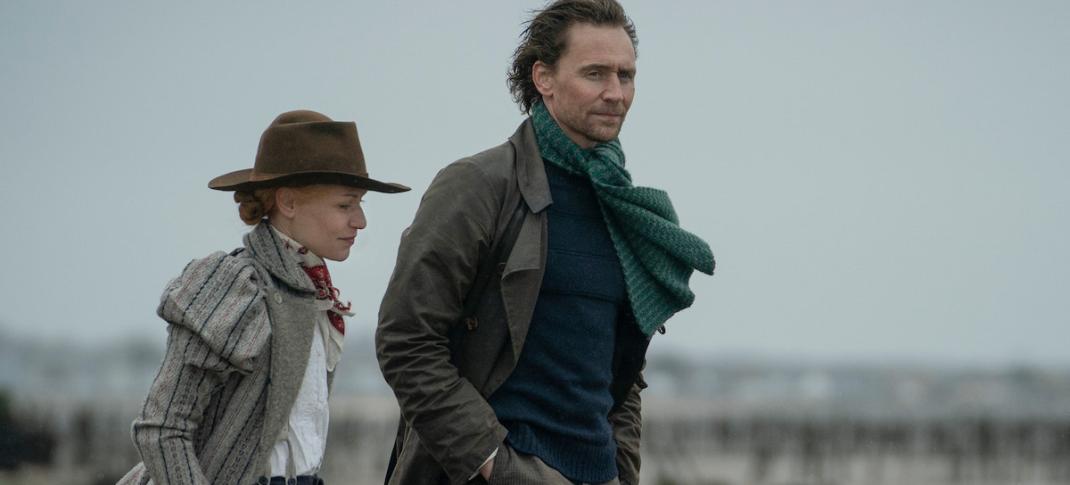 Claire Danes as Cora Seaborne Tom Hiddleston as Will Ransome in 'The Essex Serpent'