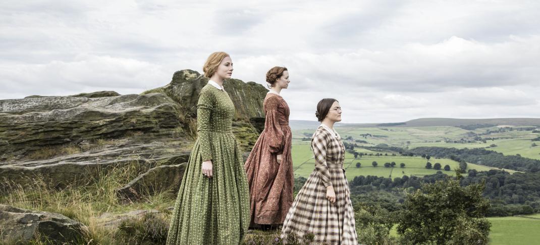 Three iconic sisters in a pretty iconic-looking promo shot. (Photo: Courtesy of Gary Moyes/BBC and MASTERPIECE)