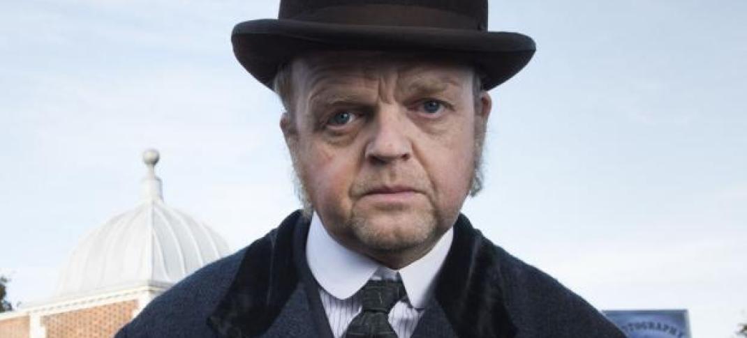 Toby Jones as Anton Verloc in "The Secret Agent". (Photo: Courtesy of BBC Television)