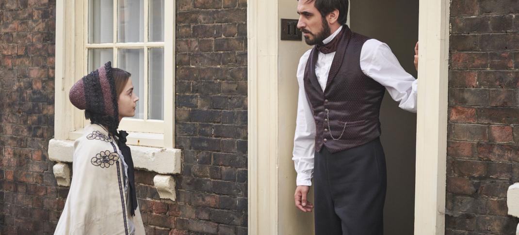 Victoria visits the Francatelli househole (Photo: Courtesy of Justin Slee/ITV Plc for MASTERPIECE)