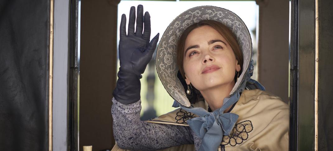 Victoria, in her element. (Photo: Courtesy of Justin Slee/ITV Plc for MASTERPIECE)