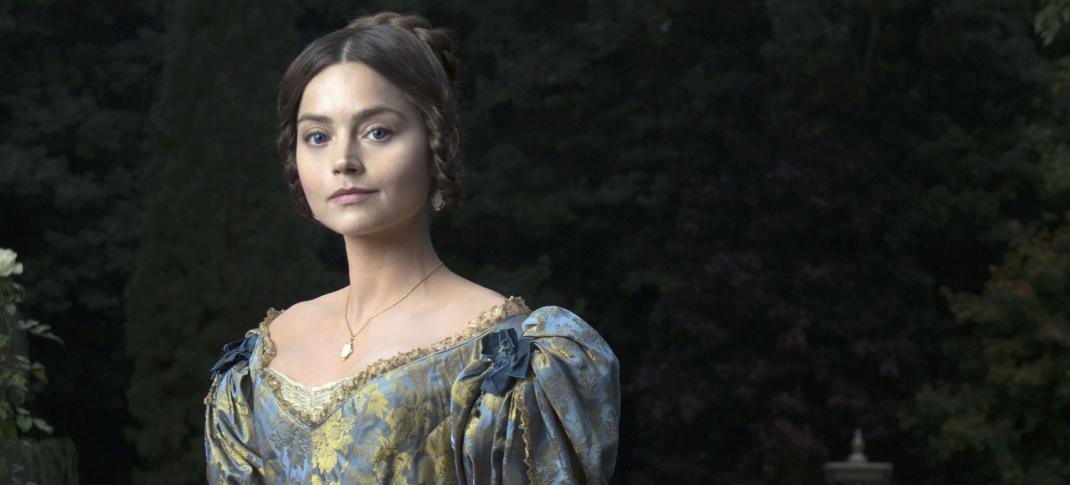 Jenna Coleman as Queen Victoria in "Victoria", coming in January 2017. (Photo: Courtesy of Des Willie/ITV Plc)