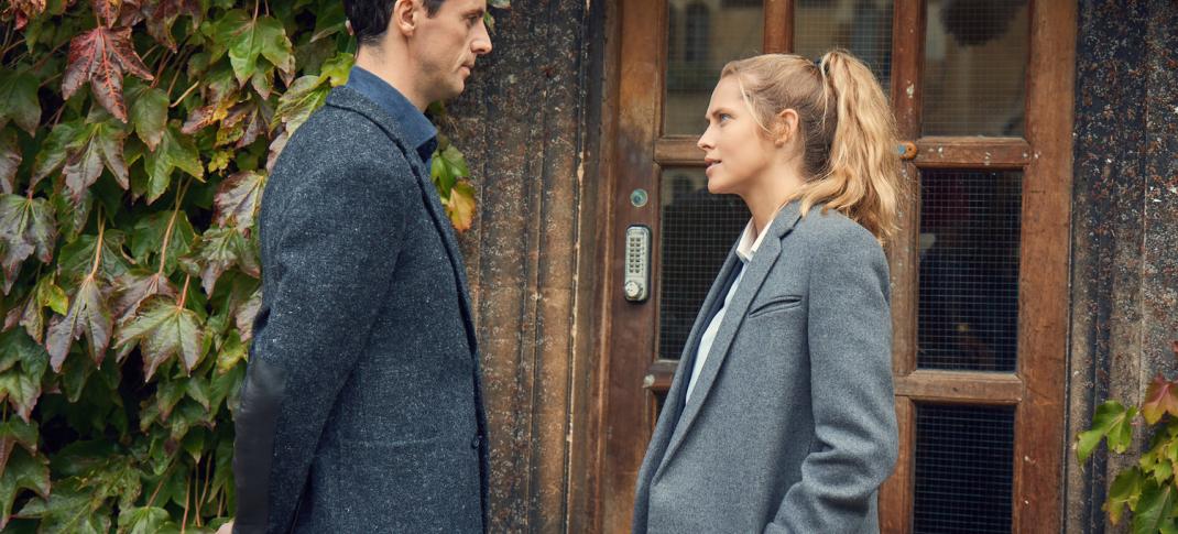 Matthew Goode and Teresa Palmer in "A Discovery of Witches" (Photo: Sky One)