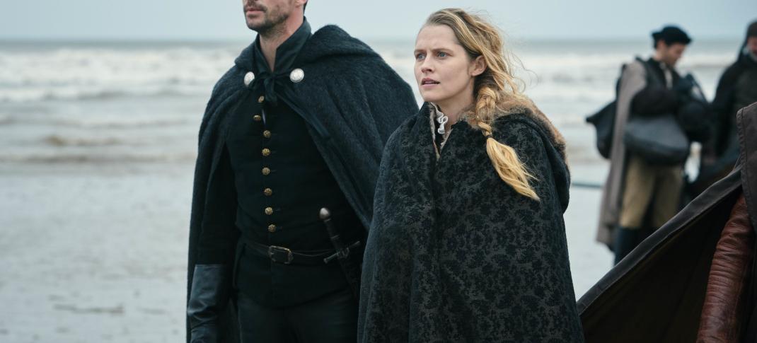 Matthew Goode and Teresa Palmer in "A Discovery of Witches" (Photo: AMC Networks)