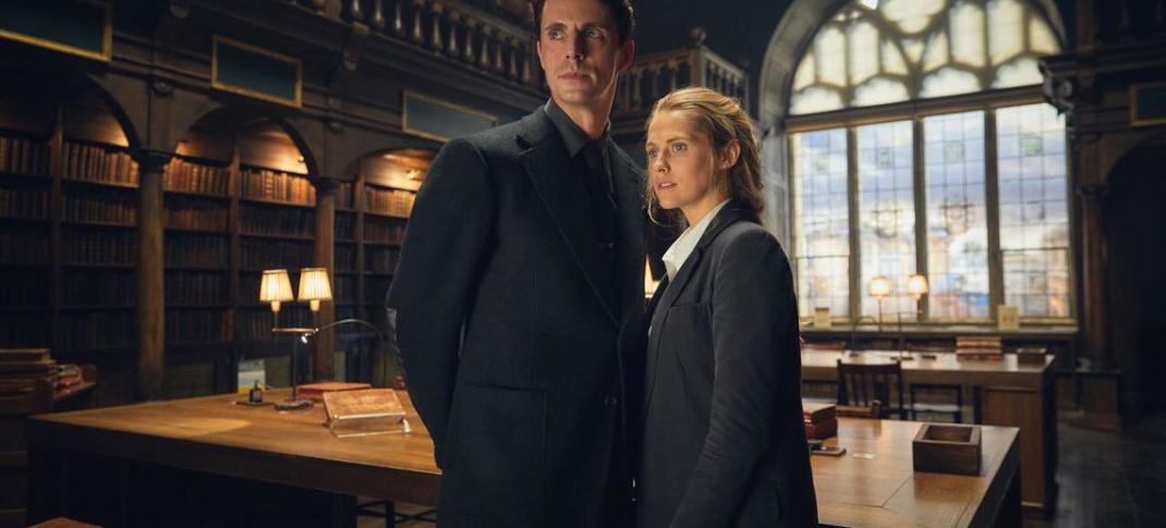 Matthew Goode and Teresa Palmer in "A Discovery of Witches" (Photo: Sky One/Bad Wolf Productions)