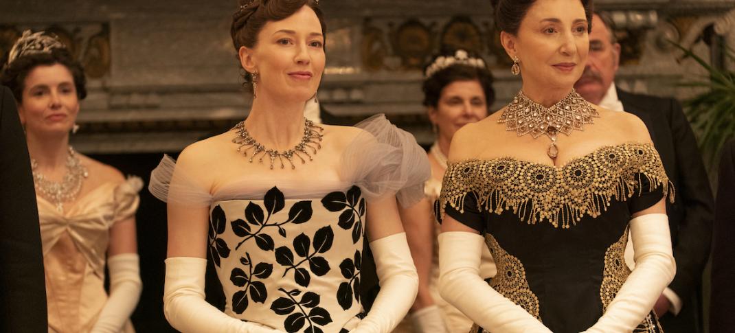 Carrie Coon and Donna Murphy in "The Gilded Age" (Photo: HBO)