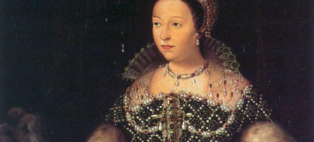 Catherine de Medici painted by Germain Le Mannier (Photo: Uffizi Gallery)