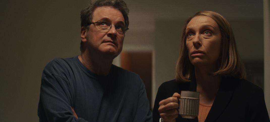 Colin Firth and Toni Collette in "The Staircase" (Photo: Courtesy of HBO Max)
