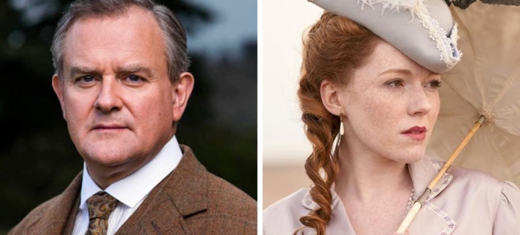 Hugh Bonneville and Charlotte Spencer