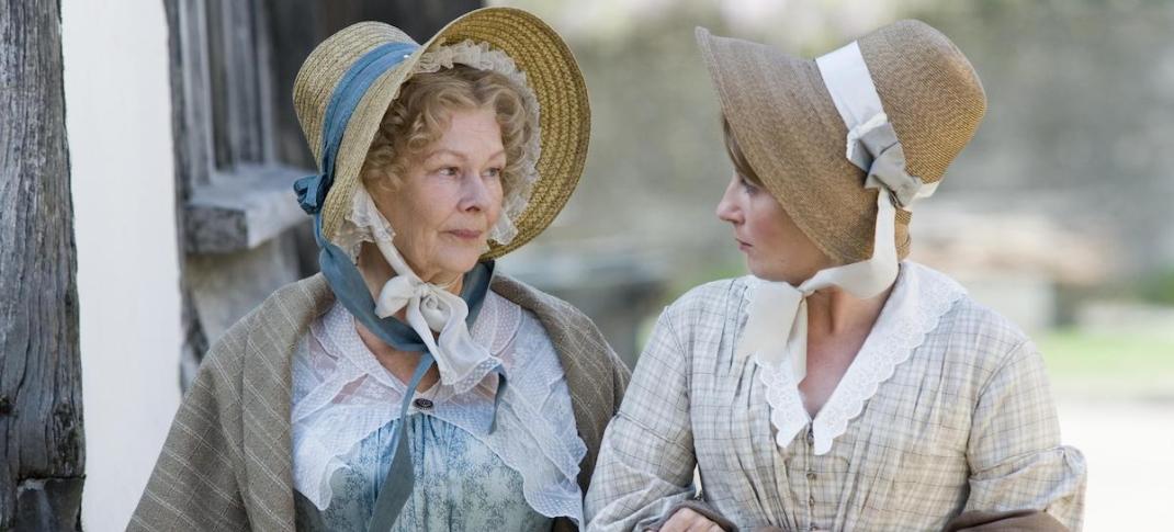 Judi Dench and Lisa Dillon in "Cranford" (Photo: BBC)