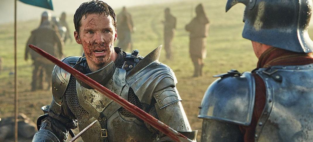 Benedict Cumberbatch, probably hoping for a horse, in "The Hollow Crown: The Wars of the Roses" (Photo: BBC)