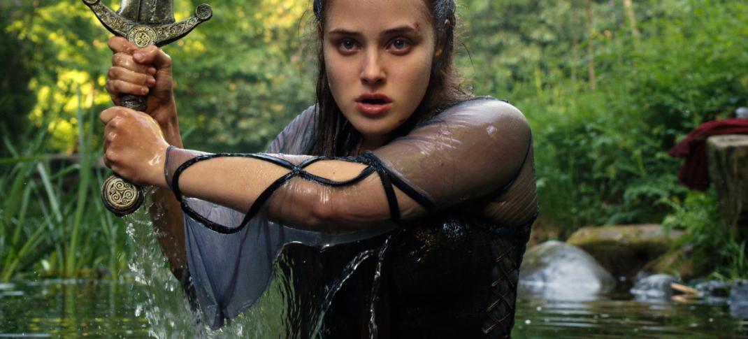 Katherine Langford as Nimue in "Cursed" (Photo: Netflix)