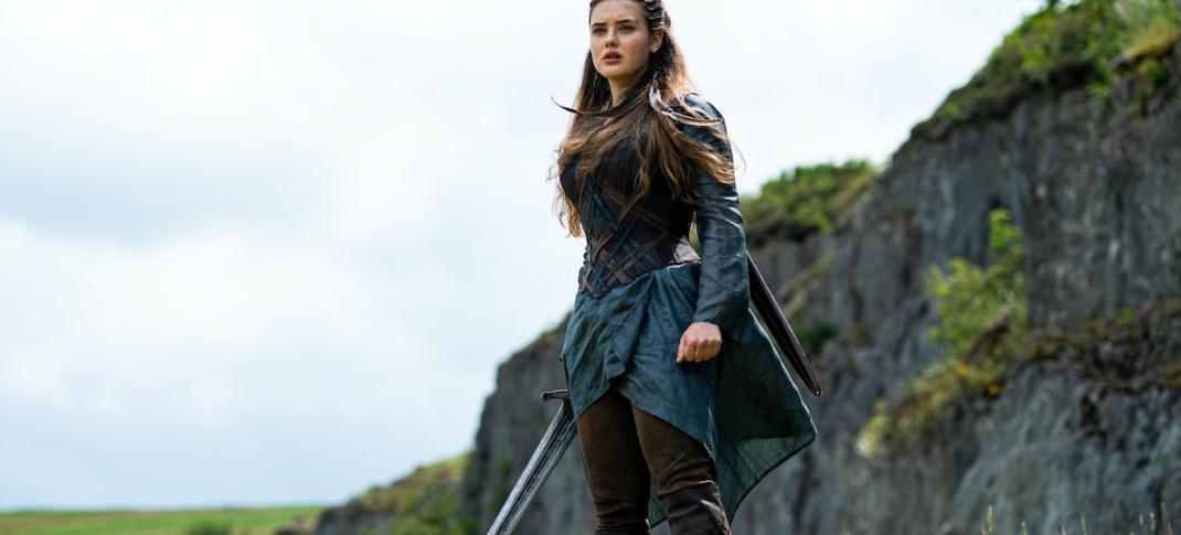 Katherine Langford as Nimue in "Cursed" (Photo: Netflix)