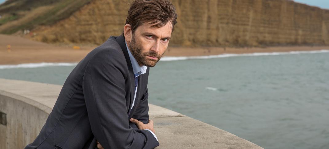 David Tennant as DI Alec Hardy in "Broadchurch" (Photo: BBC America)