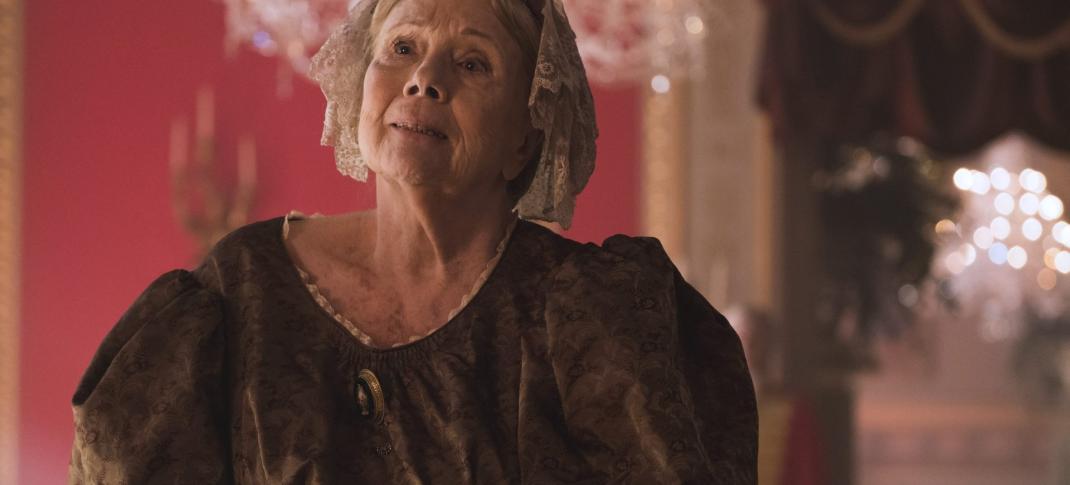 Diana Rigg in "Victoria" (Photo: Image courtesy of ©ITVStudios2017 for MASTERPIECE))