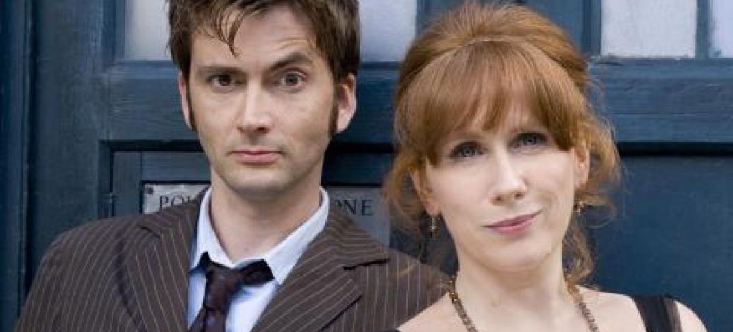 David Tennant and Catherine Tate in "Doctor Who" Season 4. (Photo: BBC)