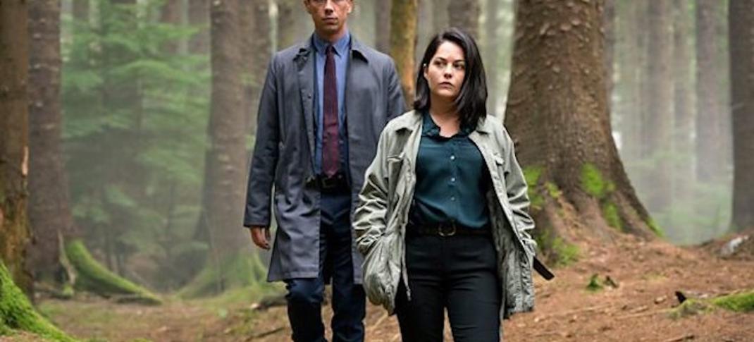 Killian Scott and Sarah Greene in "Dublin Murders" (Photo: BBC/Starz)