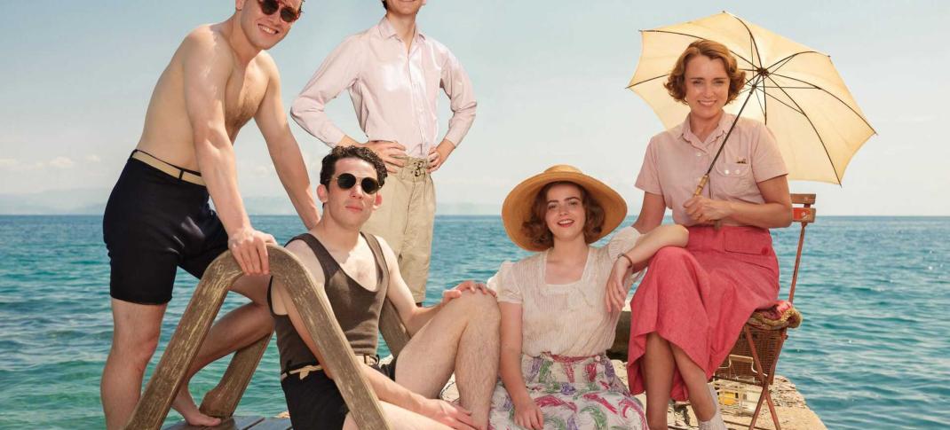 The cast of 'The Durrells in Corfu'