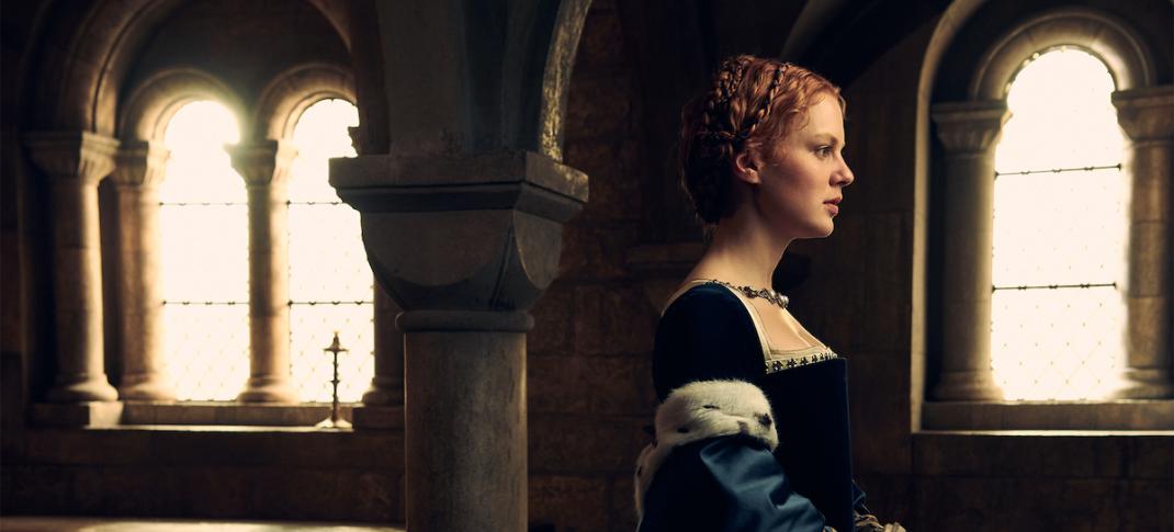 Alicia Von Rittberg in "Becoming Elizabeth" (Photo: Starz)