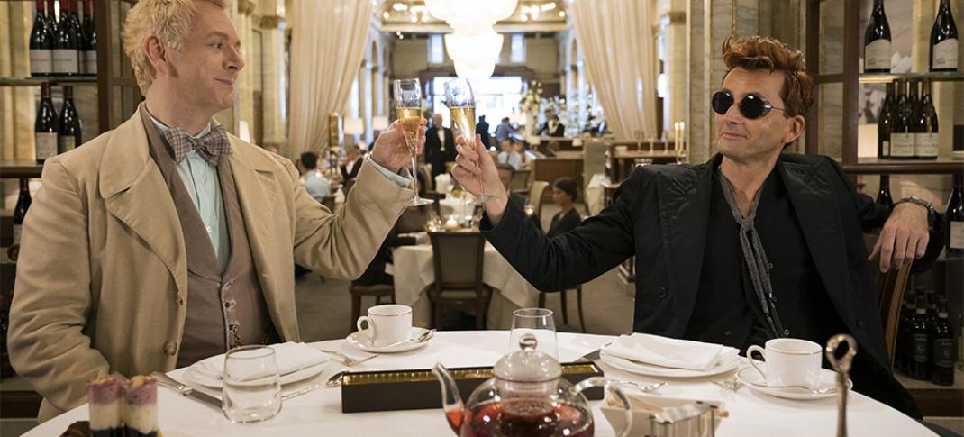 Michael Sheen and David Tennant in "Good Omens" (Photo: Amazon Prime)