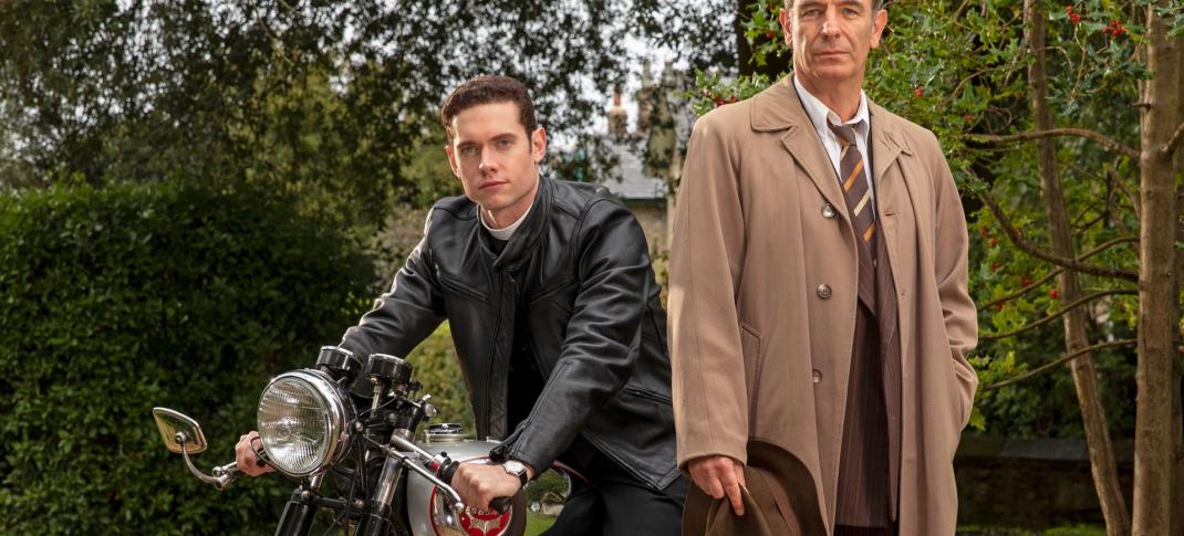 Tom Brittney and Robson Green in "Grantchester" (Photo: Courtesy of Colin Hutton/Kudos, an Endemol Shine Company, MASTERPIECE and ITV)