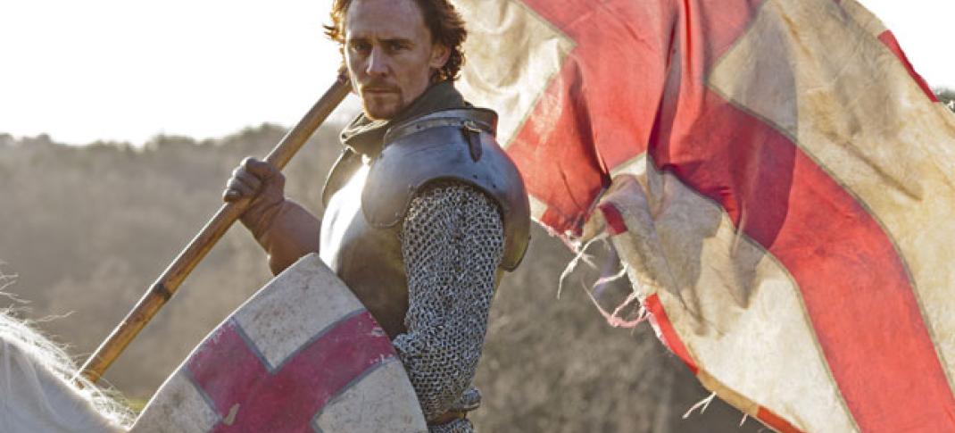 Tom Hiddleston as King Henry V in "The Hollow Crown" (Photo: Nick Briggs)