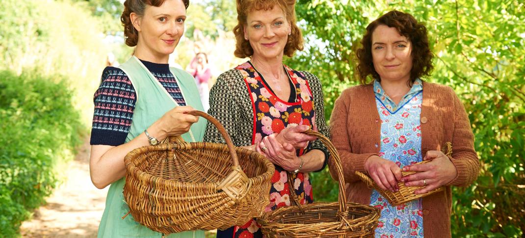 Some of the ladies of "Home Fires"  (Photo: Courtesy of © ITV Studios for MASTERPIECE)