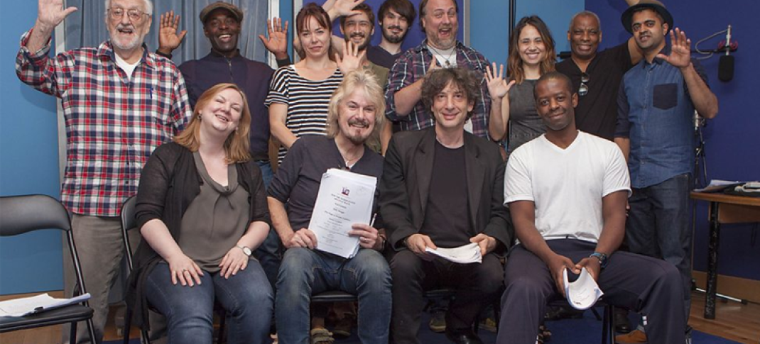 The cast and production team of How The Marquis Got His Coat Back (Photo: BBC Radio 4/BBC)