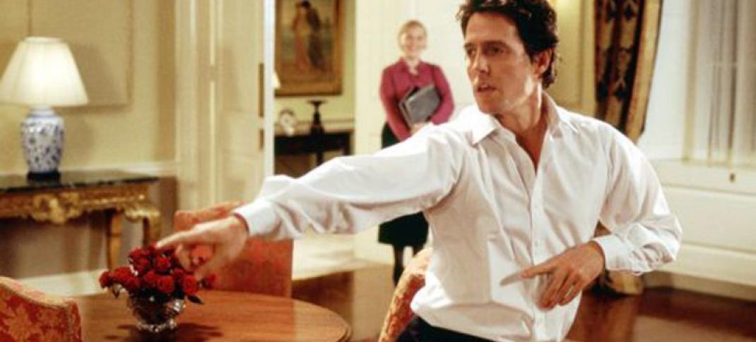 Hugh Grant as everyone's favorite fictional Prime Minister in "Love Actually". (Photo: Universal Pictures)