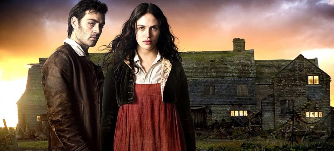 Jessica Brown Findlay and Matthew McNulty in "Jamaica Inn" (Photo: BBC)