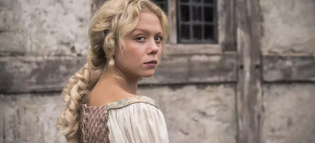 Naomi Battrick in "Jamestown" (Photo: Carnival Films Ltd 2017)