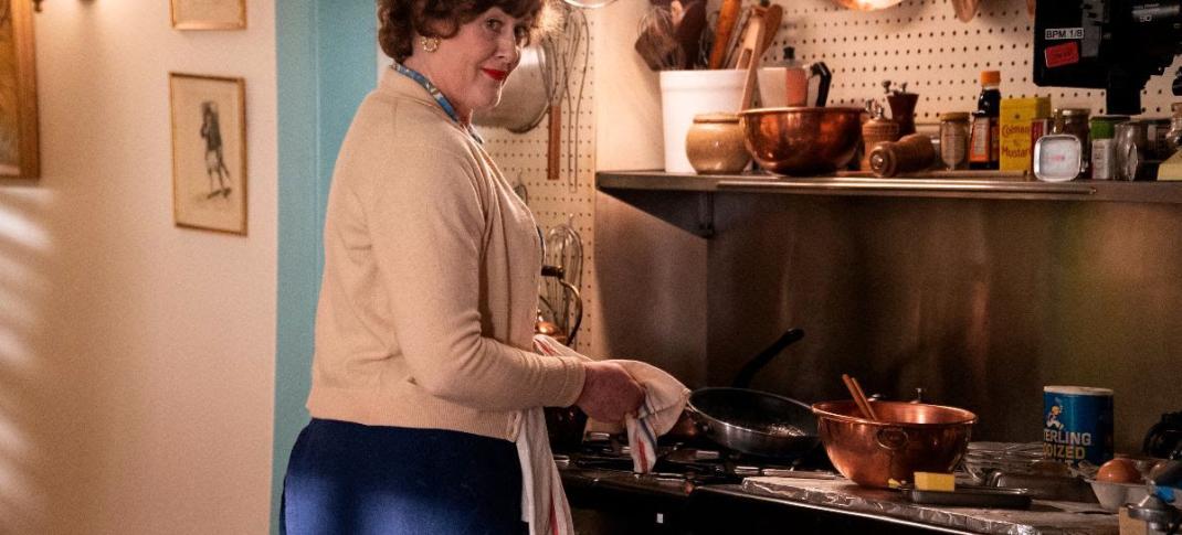 Sarah Lancashire as Julia Child in "Julia" (Photo: CREDIT: SEACIA PAVAO/HBO MAX)