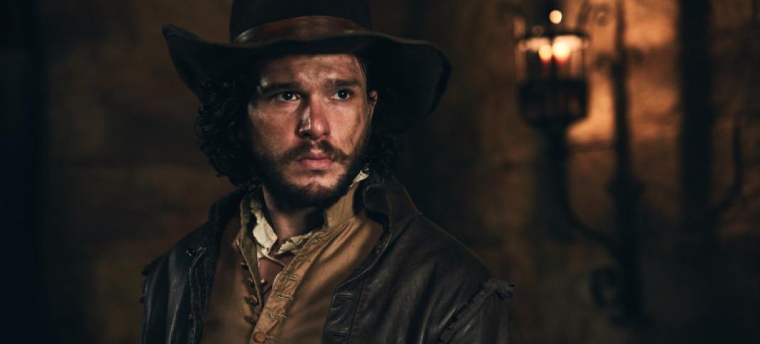 Kit Harrington rocking his best 17th century look (Photo: BBC)