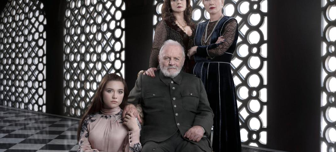 Anthony Hopkins, Emma Thompson, Emily Watson and Florence Pugh in Amazon's "King Lear" (Photo: BBC)