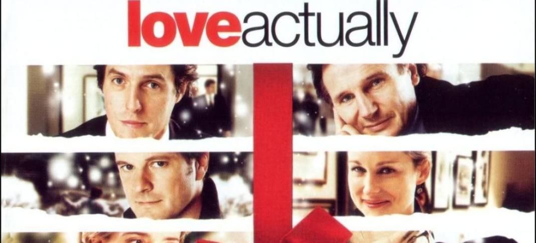 The love actually poster, or most of it anyway. (Photo: Universal Pictures)