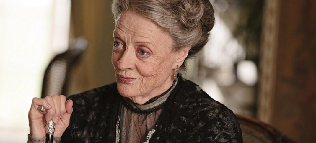 Maggie Smith as the Dowager Countess of Grantham in "Downton Abbey". (Photo: Courtesy of ©Carnival Film & Television Limited 2011 for MASTERPIECE