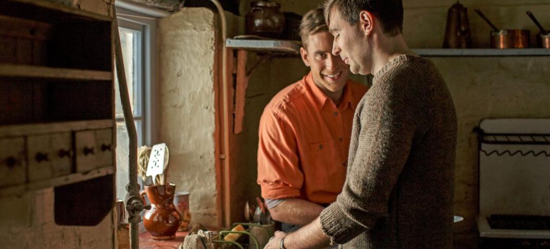 James McArdle and Oliver Jackson-Cole in "Man in an Orange Shirt" (Photo: BBC)