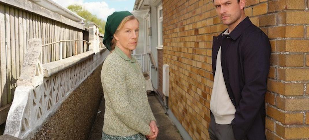 Matthew Venn (Ben Aldridge) his mother Dorothy (Juliet Stevenson) © ITV/Britbox