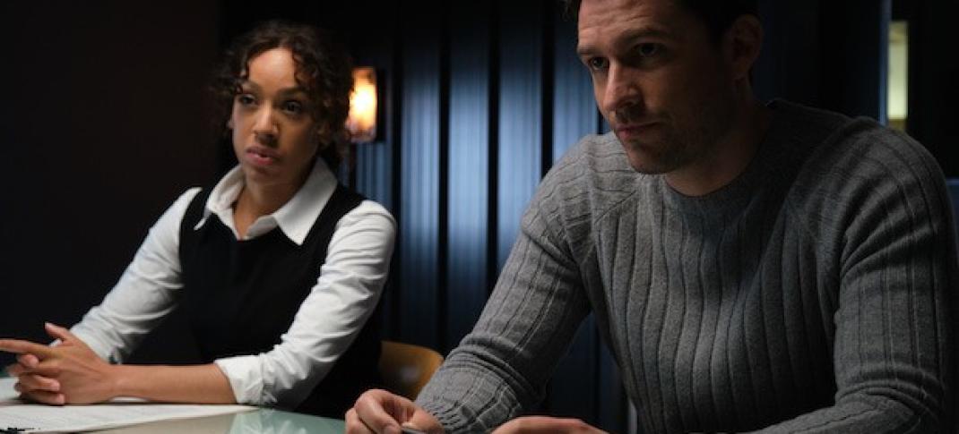 DI Matthew Venn (Ben Aldridge) and DC Jen Rafferty (Pearl Mackie) © ITV/Britbox