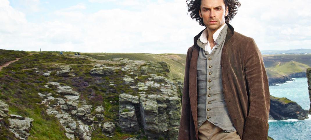 Aiden Turner as Ross Poldark in 'Poldark'