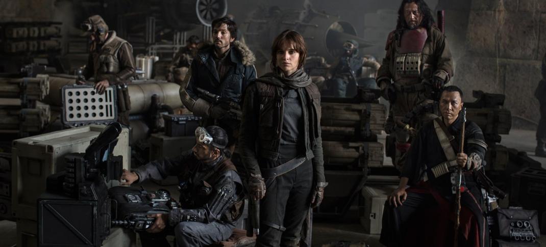 The cast of Gareth Edwards' "Star Wars" prequel "Rogue One" (Photo: Lucasfilm)
