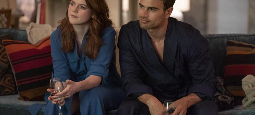 Rose Leslie and Theo James in "The Time Traveler's Wife" (Photo: HBO)