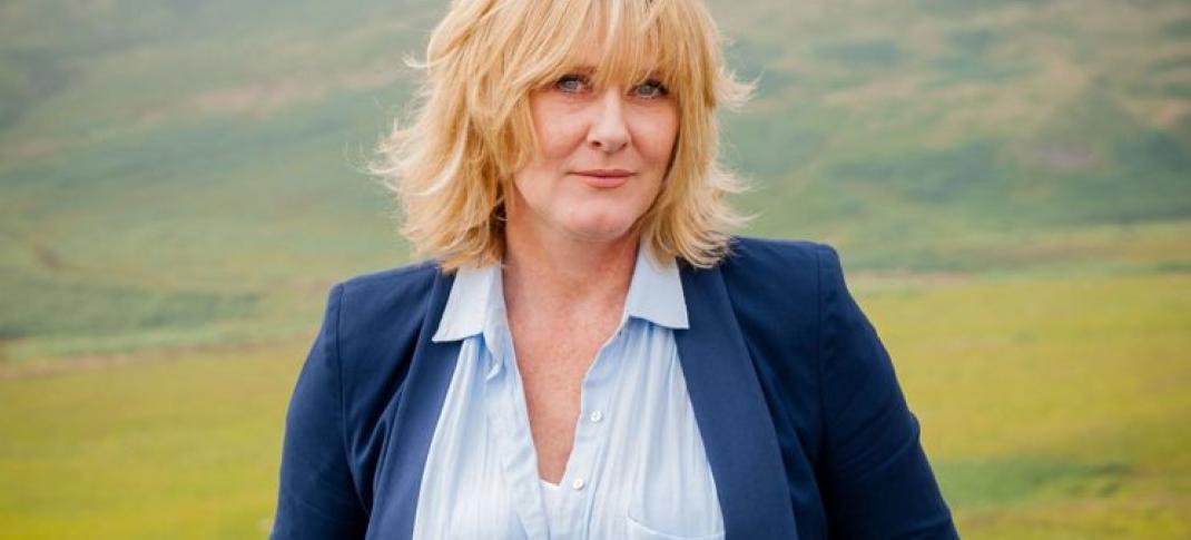 Sarah Lancashire in a "Last Tango in Halifax" Promotional Shot  (Photo: Courtesy of BBC/Red Productions/Gary Moyes)